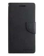 Goospery Fancy Diary iPhone 12 Pro Max - Black/Black