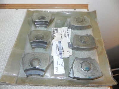 6 Kingsbury/Flow serve Thrust Bearing shoes Babbitted 017542-00 Shoe #7