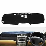 Car Flannel Dashboard Cover Dash Mat for Lexus is 250 350 2006-2013 Dashboard Cover Mat Black Sun Shade Protect Carpet Anti-Glare