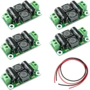 5Pcs 0-50V 4A DC Power Supply Filter Board Class D Amplifier Car EMI Suppression