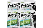 Energizer Rechargeable AA Batteries Battery Pack 16 Bulk