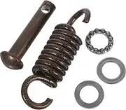 DIYEAH 1Set Heavy Duty Hammock Swing Spring Hook Durable Metal Spring Kit for Hanging Chair Lounger Effortless Setup Enhanced Stability Versatile for Porch Patio