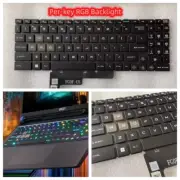 New For MSI NSK-FG0HBN 9Z.NK1BN.H1D Laptop US Keyboard Per-key RGB Backlight