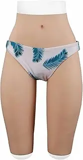 [WHG] Silicone Vagina Panties Crossdresser Boxers Buttock HIPS Body Shaper Enhancer Men Hiding Gaff Thong for Transgender