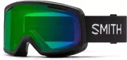 SMITH OPTICS Riot Snow Goggles Black | ChromaPop Everyday Green Mirror Adult