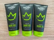 x3 King Of Shaves Shave Gel SuperCooling 175mL Aloe + Tea Tree Shaving Skincare