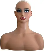 Generic Realistic Mannequin Head Photo Props Hat Holder for Necklace Hat Sunglasses