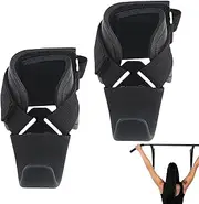 Weight Lifting Hooks for Men,Weightlifting Straps Wrist Strap Lifting Hooks | 2X Heavy Duty Anti-Skid Workout Gloves for Men Women Strength Training