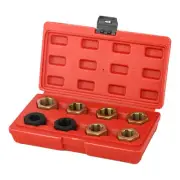 iTaimay 8pc Axle Spindle Metric & SAE Fractional Cleaning and Rethreading Set...