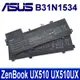ASUS B31N1534 3芯 原廠電池 B31BN9H BX510UX BX510UW UX510U UX510UA
