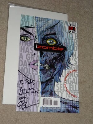 NEW I Zombie #1 Vertigo Comics SIGNED by Chris Roberson, UNREAD