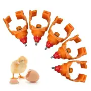 10Pcs Poultry Drinker Nipples for Chicken Duck Goose Pig Poultry Drinker Parts