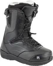 Nitro Crown TLS Women's Snowboard Boots, Black, W9.5 MY25