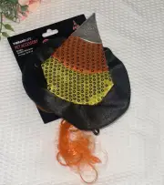 Vibrant Life Pets "Sequin Witch Hat" Halloween Costume Sz M/L Pets Dog Or Cat