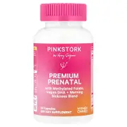 Pink Stork, Premium Prenatal, 60 Capsules