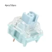 Mechanical Gaming Keyboard Switch 10/4pcs Silent TTC Silent Bluish White Switch