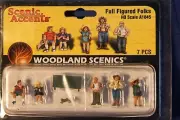 Woodland Scenics - Full Figured Folks (7 pcs) - N Scale - A2130