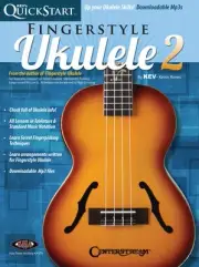Kev's QuickStart for Fingerstyle Ukulele Vol 2 Learn Play Lessons Tab Book Audio