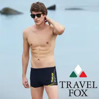 在飛比找PChome24h購物優惠-【TRAVELFOX 旅狐】大男四角泳褲C17914