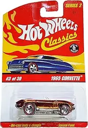 Classics Series 2 #3 1965 Corvette Spectraflame Burnt Orange Collectible Collector Car Mattel Hot Wheels 1:64 Scale
