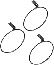 Kisangel 3Pcs Wall Mount Planter Hanger Hook Ring Bracket for Use Hanging Plant Holder for Balcony Garden Home Decor Includes Screws