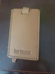 Leather Hartmann Luggage Tag Travel ID Brand New