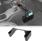 JWWY Gear Shift Storage Box Compatible with 2018-2024+ Jeep Wrangler JL JLU & Gladiator JT,Center Consoles & Organizers Trunk for Jeep Wrangler JL Interior Accessories Fluff Fiber