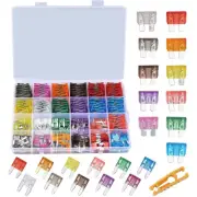 Car Blade-Type Fuse Assortment Kit Replacement Standard Mini Size Fuses 250Pcs (for: Fiat)