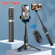 NEW Bluetooth Selfie Stick Foldable Wireless Tripod with Bluetooth Shutter Live