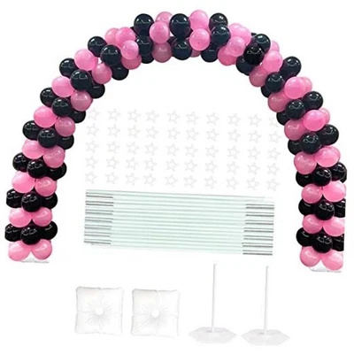 21ft Balloon Arch Stand Kit, Free Combination in Width and Height (e.g. 10ft