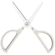 Non-stick Scissors Stationery Scissors Candy Color Stick-free Plating Blade Standing Scissors For School Office With Base