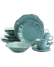Elama Fleur De Lys 20pc Dinnerware Set