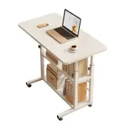 Foret Mobile Computer Bedside Study Portable Desk Storage Stand Adjustable Table