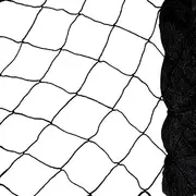 domoi Black Nylon Anti Bird Net Netting Mesh for Fruit Crop Plant Tree Bird-Preventing Netting 15X7.5M