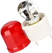 Tofficu Revolving Warning Light with Sound Strobe LED Emergency Lamp Durable Practical Safety Light for Car Truck Catching Design for Various Occasions