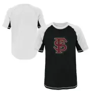 Outerstuff NCAA Youth Florida State Seminoles Color Block Rash Guard Shirt