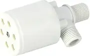 Beautiful Appearance G1/2in Float Valve, Floating Ball Valve, Strong Durable Low Self‑Replenishment Sink for Water Tank