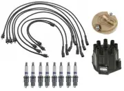 ACDelco Ignition Kit Distributor Rotor Cap Wire Spark Plugs For Pontiac V8