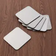 6 Pcs Coaster Set Table Pad Coasters for Drinks Stainless Steel Placemats