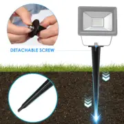 Lawn Lamp Socket Ground Spikes for Lights Plug Outdoor Spotlight Accessory