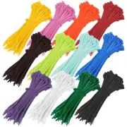 1200 Pieces Colored Zip Ties 4 Inch Multi-Purpose Self-Locking Nylon Cable Ti...