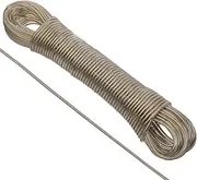 ULTECHNOVO Washing Line Rope Steel Core Laundry Clothes Lines Thick Strong Plastic PVC Cover Garden Outdoor