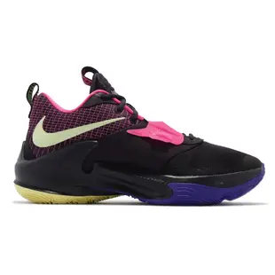 Nike 籃球鞋 Zoom Freak 3 EP 運動 男鞋 希臘怪物 字母哥 避震 包覆 XDR外底 紫 黑 DA0695-500