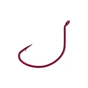 Mustad Croaker Wide Gap Hollow Point Hook Red 10 Units