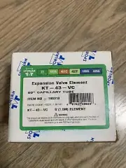 ( BRAND NEW ) Sporlan -Power Element KT-43-VC 5', R-22, R-422D, R-407A, R-407C