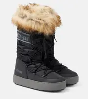 [Moon Boot] Moon Boot Ltrack Monaco snow boots UK 8 black
