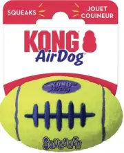 KONG Air Dog Football Toy Fetch Squeaker Toss Large