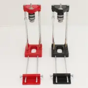 Adjustable Mini Bench Drill Press Punch Woodworking Drilling Locator Tool Kit KJ