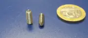 18-8 Stainless Steel Set Screws, Cone Point, 8-32 x 1/2" Length, 50 Pieces