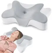 Cervical Neck Pillow for Pain Relief,Odorless Contour Memory Foam Pillows wit...